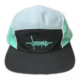 BONÉ-aba-reto-marca-drama-FIVE-PANEL-RECORTE-cor-VERDE-marinho-loja-estilo-skate-sucata-brazil-maua-moda-skatista-streetwear-2 (1)